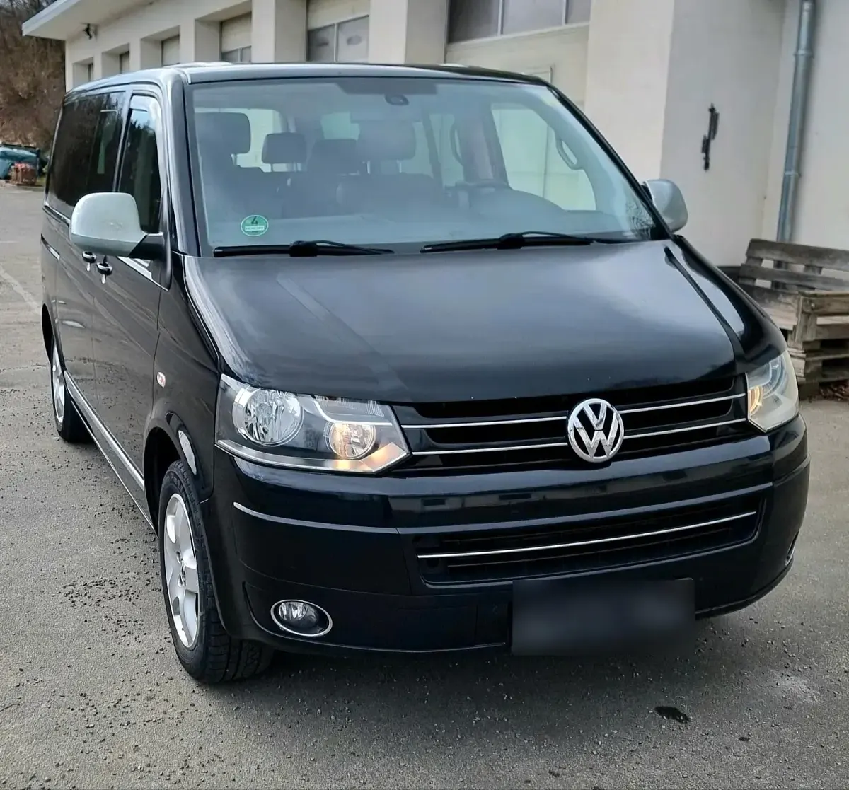 Usata VW T5 179 CV (131 kW) 2010 Nero Furgone