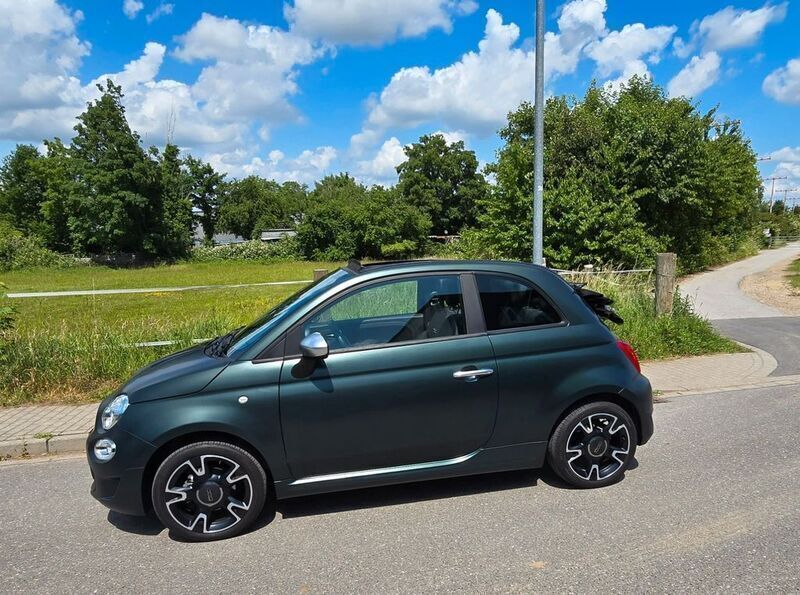 Grün Gebraucht 2020 Fiat 500C Rockstar Cabrio | 12.800 € (Fairer Preis) - Bild 1/4