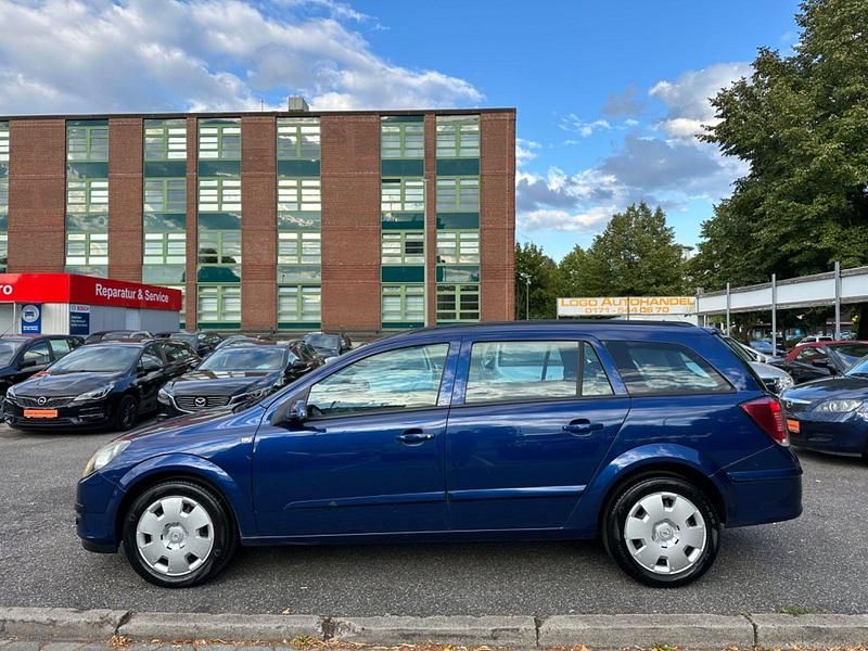 Blau Gebraucht 2005 Opel Astra Edition Kombi | 298 € (Superpreis) - Bild 1/4