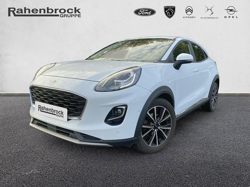 Frostweiß (weiß) Gebraucht 2020 Ford Puma Gen-E Titanium SUV | 16.490 € (Fairer Preis) - Bild 1/4