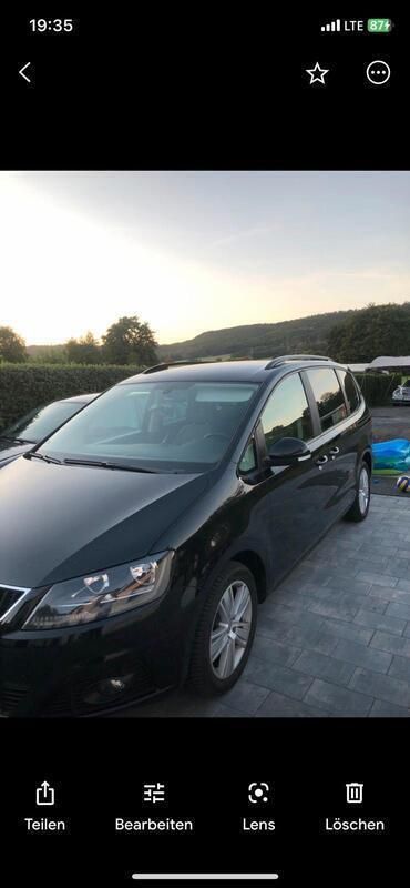 Schwarz Gebraucht 2013 Seat Alhambra Van / Kleinbus | 8.888 € (Superpreis) - Bild 1/4