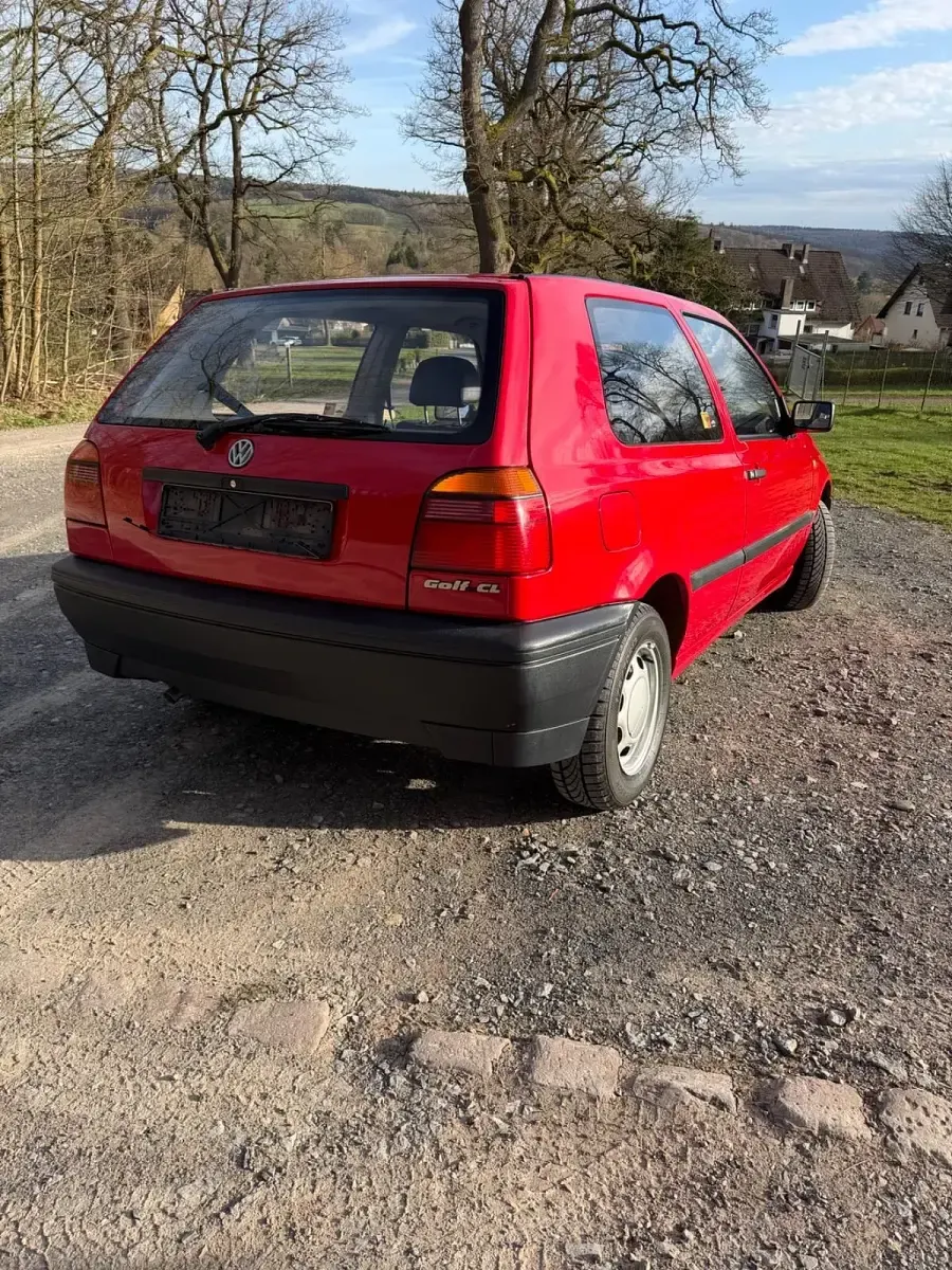 Brugt VW Golf III 75 HK (55 kW) 1994 Rød Hatchback