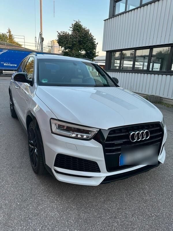 Weiß Gebraucht 2017 Audi Q3 S-Line SUV | 18.500 € - Bild 1/4
