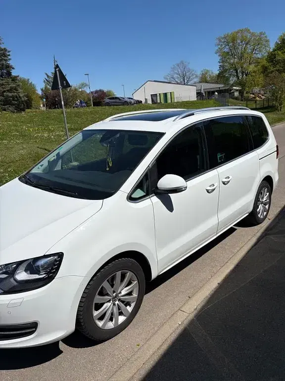 Brugt VW Sharan Highline 184 HK (135 kW) 2017 Hvid MPV