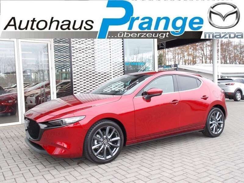 Soul red crystal Gebraucht 2022 Mazda 3 Selection Limousine | 24.885 € (Fairer Preis) - Bild 1/4