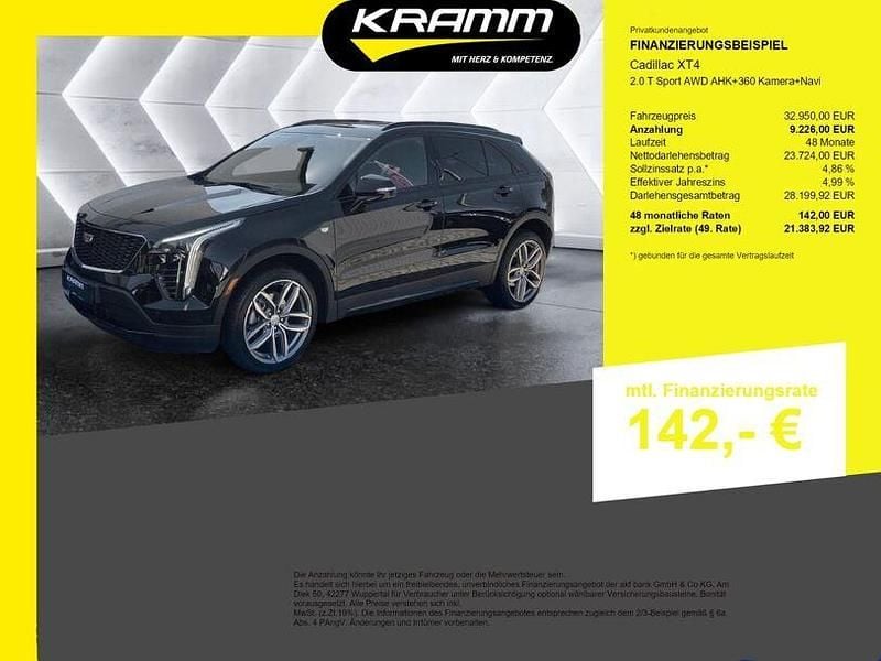 Gebraucht Cadillac XT4 230 PS (169 kW) 2023 Schwarz SUV