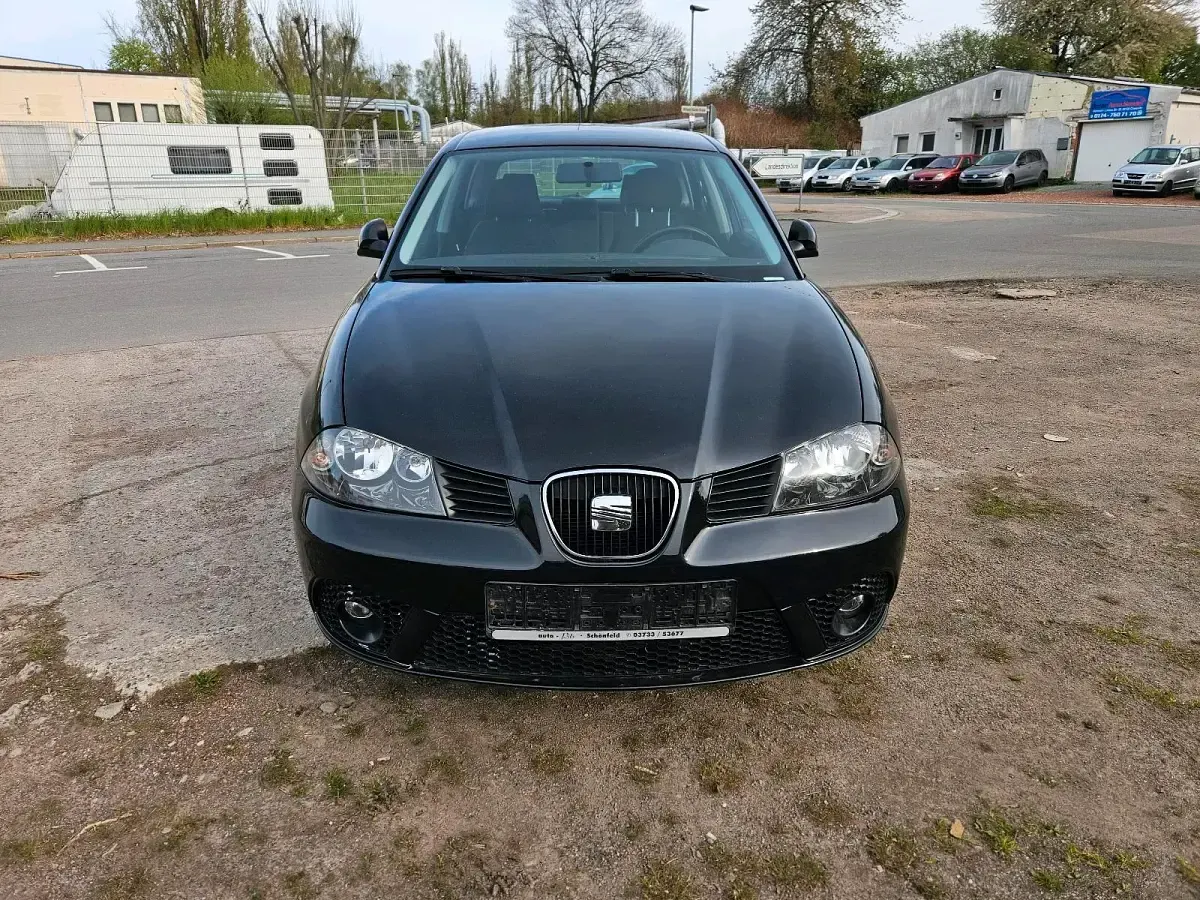 Gebraucht Seat Ibiza 85 PS (62 kW) 2007 Schwarz Kleinwagen