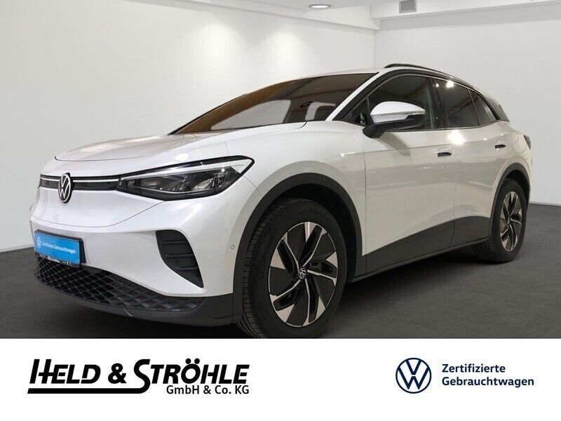 Gletscherweiß metallic (metallic) Gebraucht 2024 VW ID.4 Move SUV | 39.670 € (Guter Preis) - Bild 1/3