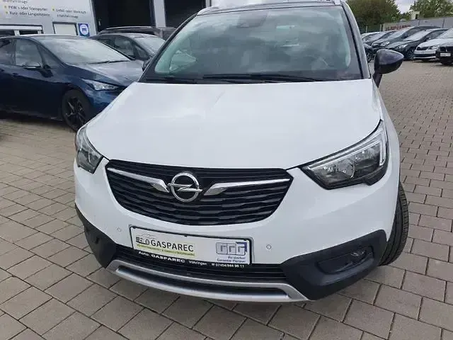 Gebraucht Opel Crossland 110 PS (80 kW) 2018 Weiß SUV
