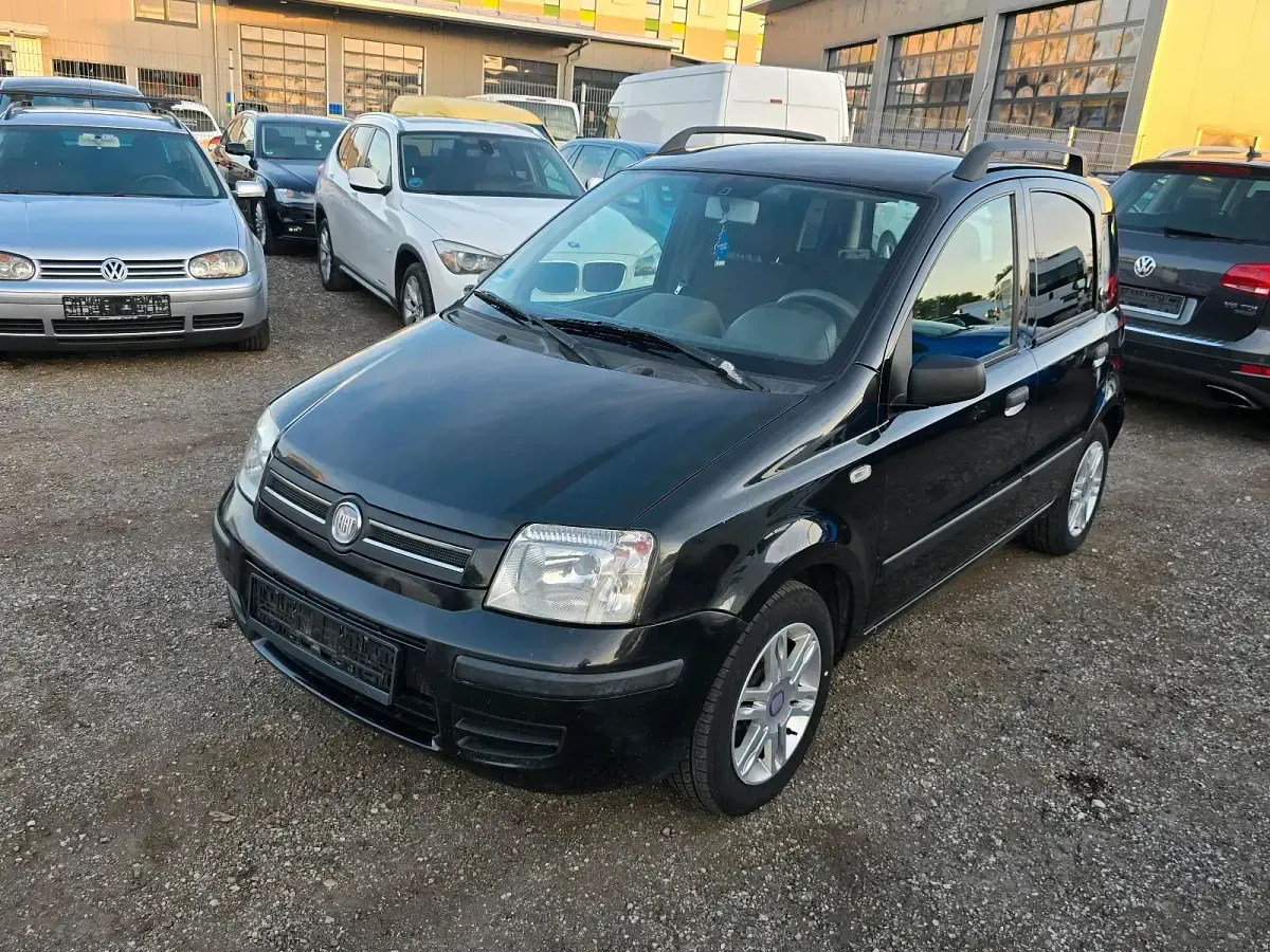 Gebraucht Fiat Panda 70 PS (51 kW) 2008 Schwarz Kleinwagen