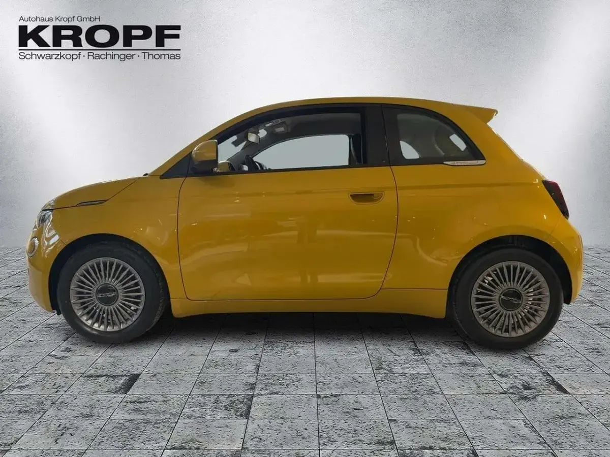Neu Fiat 500 65 PS (47 kW) 2026 Sun of italy (gelb) Limousine