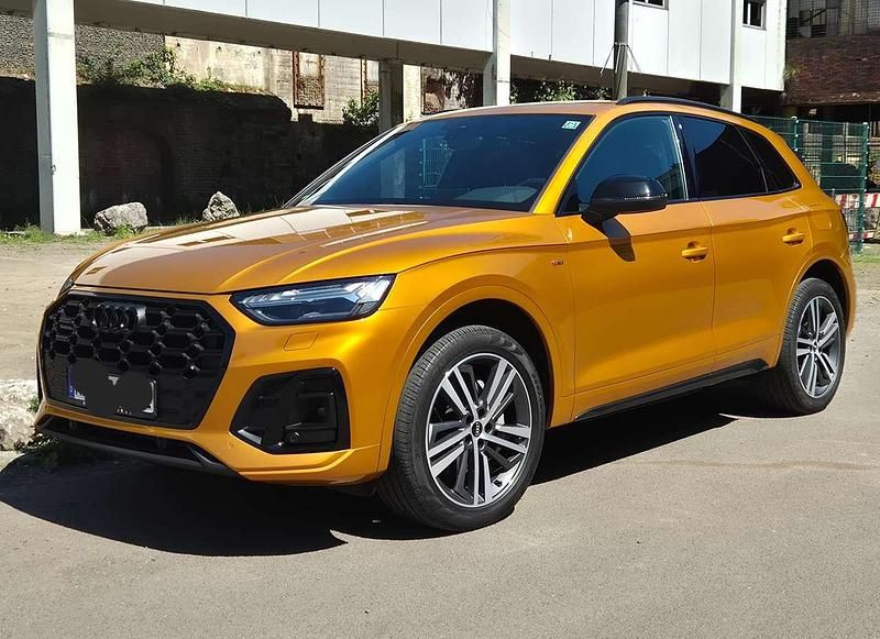 Orange Gebraucht 2021 Audi Q5 S-Line SUV | 34.900 € (Fairer Preis) - Bild 1/4
