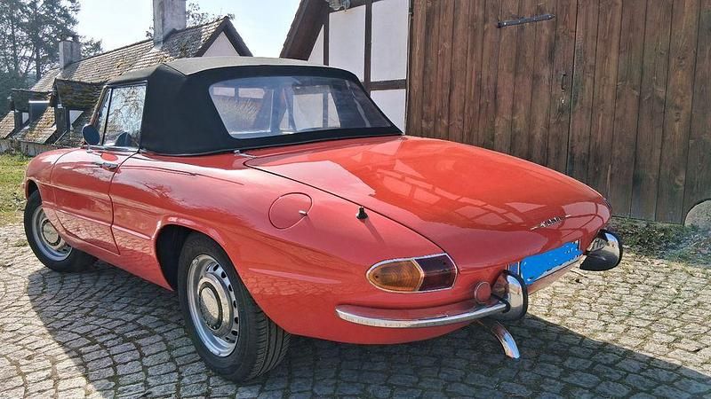 Gebraucht Alfa Romeo Spider Veloce 118 PS (86 kW) 1968 Rot Cabrio