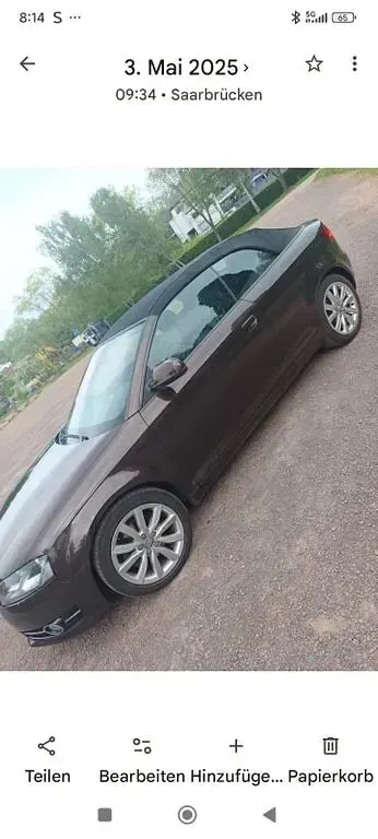 Gebraucht Audi A3 Cabriolet Attraction 160 PS (117 kW) 2010 Braun Cabrio