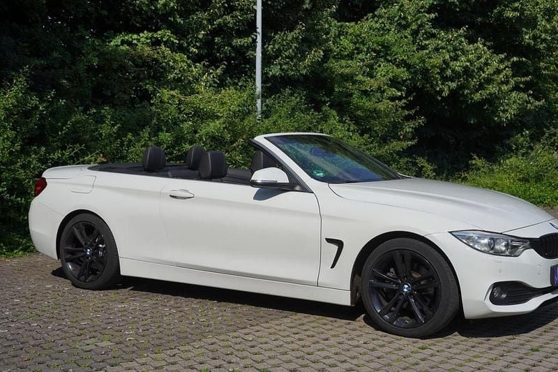 Weiß Gebraucht 2015 BMW 420 Cabrio | 20.800 € (Fairer Preis) - Bild 1/4