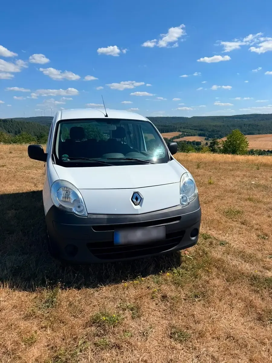 Gebraucht Renault Kangoo 87 PS (63 kW) 2010 Weiß Van / Kleinbus