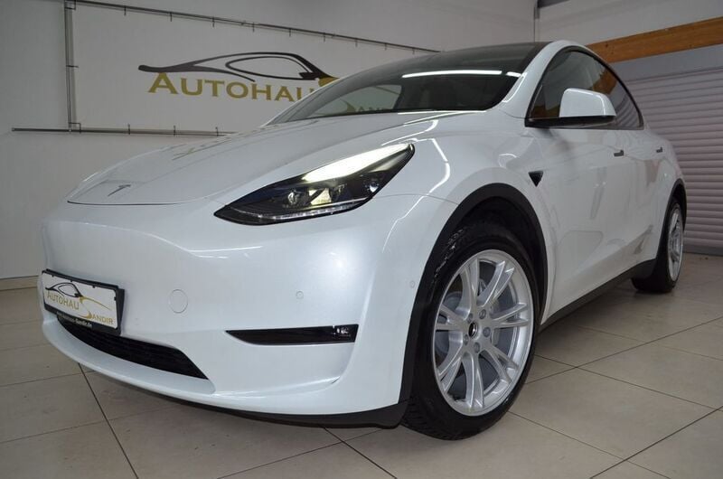 Gebraucht Tesla Model Y Long Range AWD 378 kW (514 PS) 2021 Weiß SUV