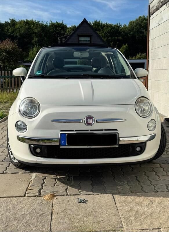 Weiß Gebraucht 2012 Fiat 500C Cabrio | 7.800 € (Fairer Preis) - Bild 1/4