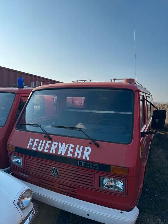 Gebraucht VW LT 90 PS (66 kW) 1985 Rot Van / Kleinbus
