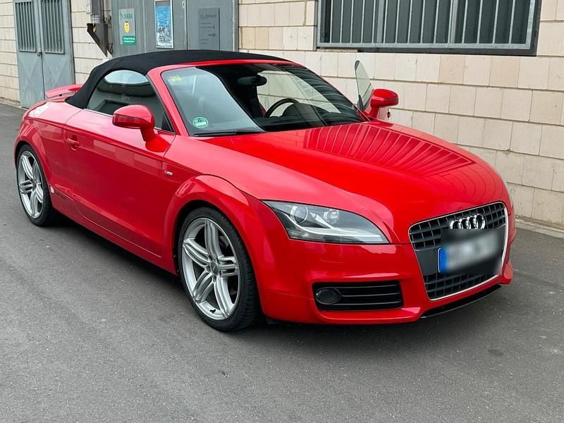 Rot Gebraucht 2009 Audi TT Roadster S-Line Cabrio | 7.900 € - Bild 1/4