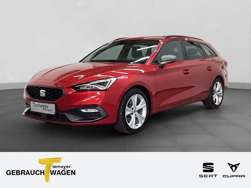 Rot Gebraucht 2021 Seat Leon FR Kombi | 15.990 € (Guter Preis) - Bild 1/4