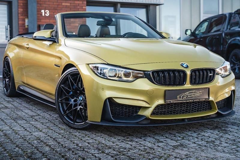 Gold Gebraucht 2017 BMW M4 Cabriolet Competition Edition Cabrio | 44.900 € (Superpreis) - Bild 1/4