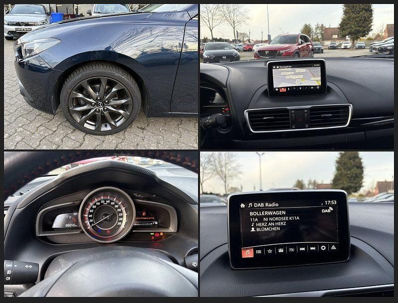 Gebraucht Mazda 3 Center-Line 165 PS (121 kW) 2016 Mitternachtsblau metallic Limousine