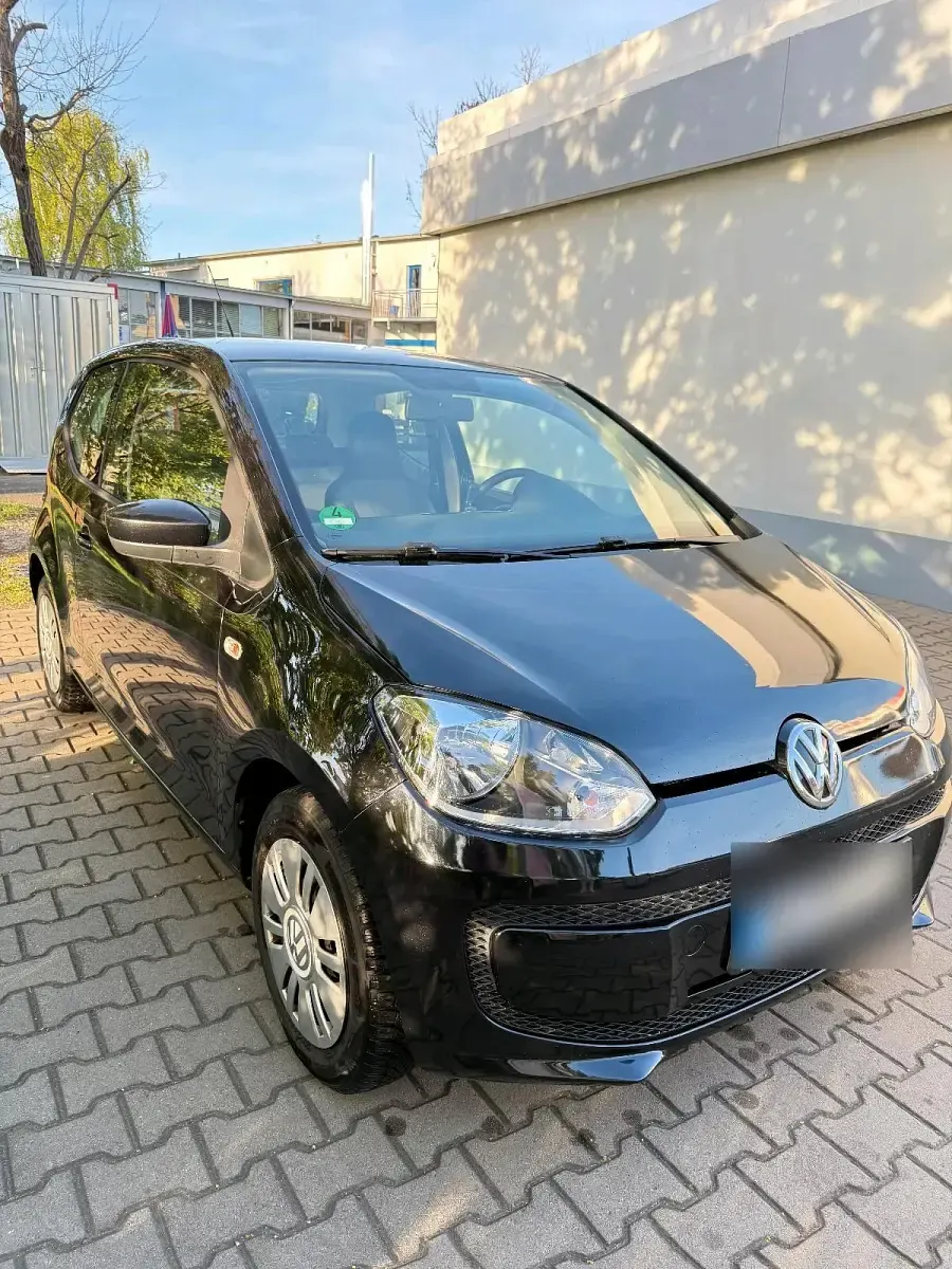 Gebraucht VW up! 60 PS (44 kW) 2012 Schwarz Kleinwagen