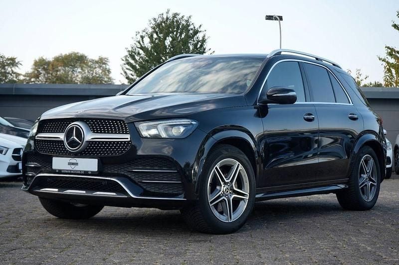 Schwarz Gebraucht 2019 Mercedes GLE300 AMG line SUV | 45.999 € (Teuer) - Bild 1/4