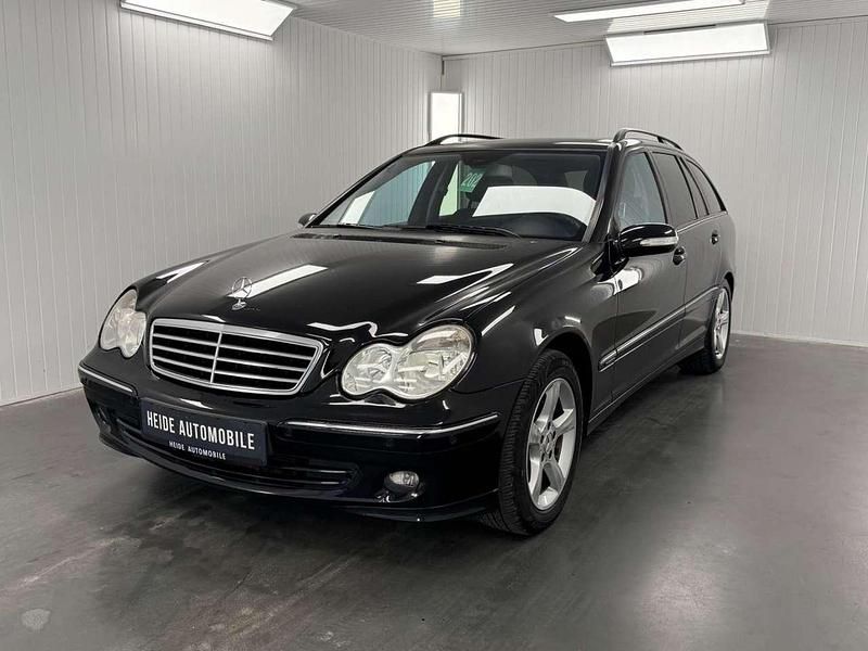 Schwarz Gebraucht 2007 Mercedes C230 Kombi | 2.990 € - Bild 1/4