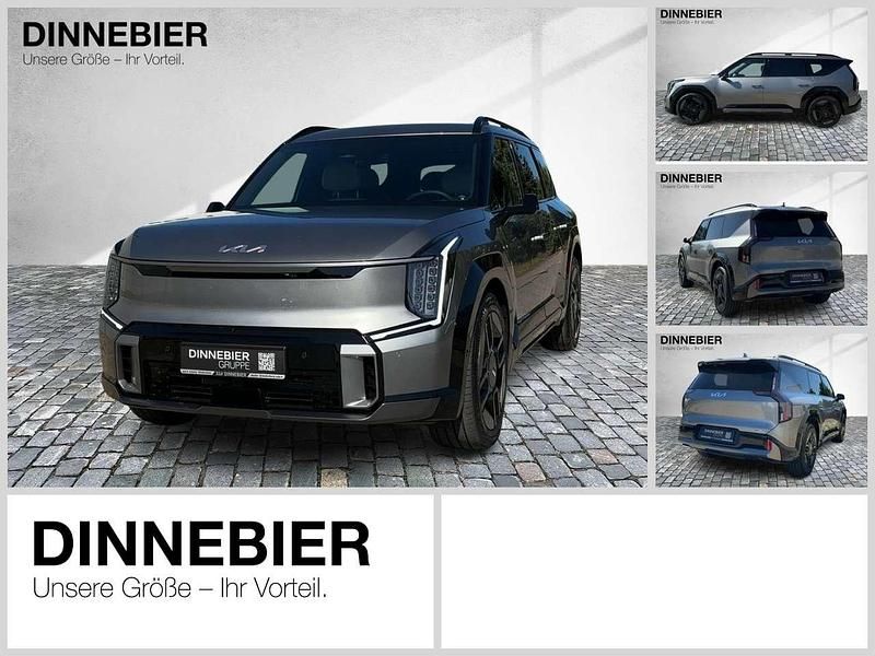 Pebble gray met Neu 2025 Kia EV9 3 SUV | 77.690 € (Etwas zu teuer) - Bild 1/4