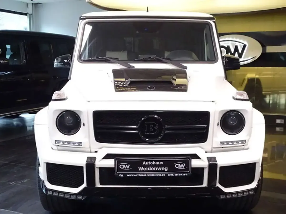 Gebraucht Mercedes G63 AMG AMG 544 PS (400 kW) 2014 Designo magno mysticweiß matt SUV