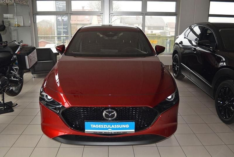 Neu Mazda 3 Exclusive-Line 140 PS (102 kW) 2025 Rot Limousine