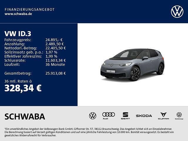 Gebraucht VW ID.3 Pro 150 kW (204 PS) 2023 Mondsteingrau Kleinwagen