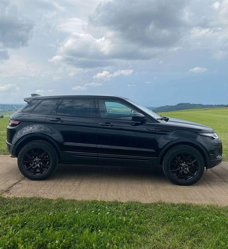 Schwarz Gebraucht 2019 Land Rover Range Rover evoque SUV | 19.990 € (Superpreis) - Bild 1/4