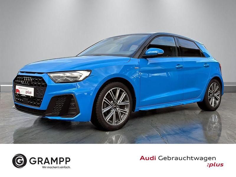 Blau Gebraucht 2022 Audi A1 Sportback S-Line Kleinwagen | 22.940 € (Fairer Preis) - Bild 1/4