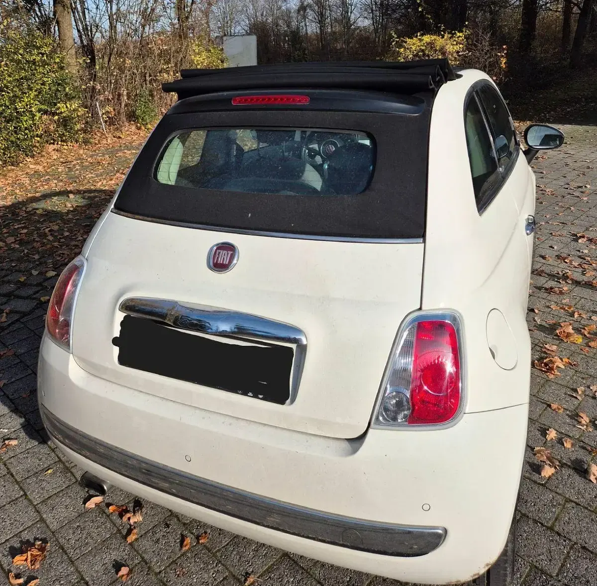 Gebraucht Fiat 500C Lounge 69 PS (50 kW) 2012 Weiß Cabrio