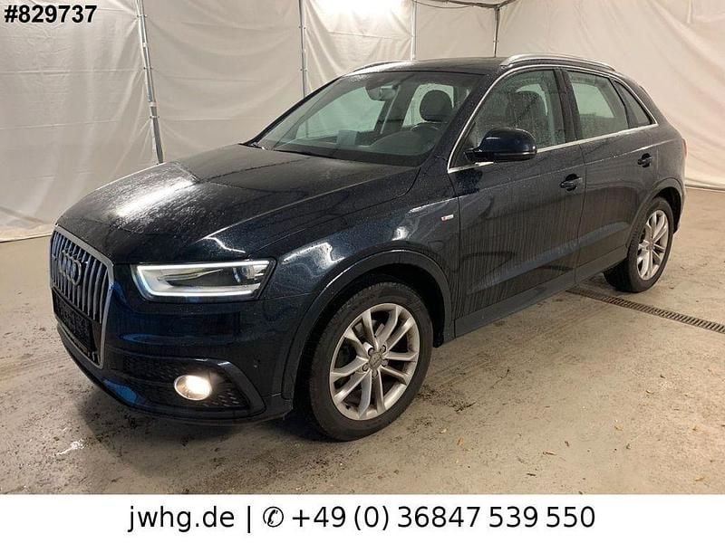 Blau Gebraucht 2014 Audi Q3 S-Line SUV | 12.490 € (Superpreis) - Bild 1/4