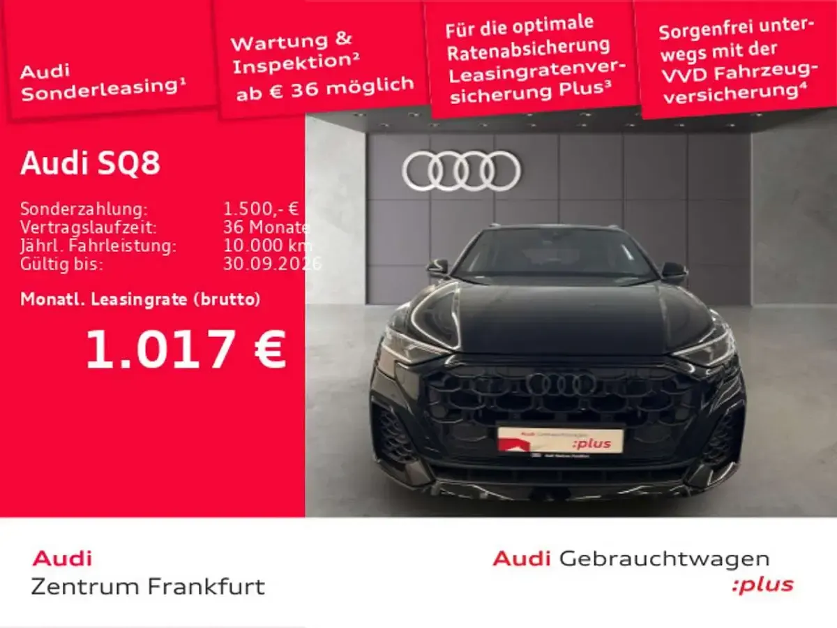 Gebraucht Audi SQ8 Sport 507 PS (372 kW) 2025 Mythosschwarz metallic/mythoss SUV