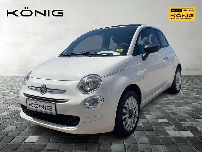 Weiß Gebraucht 2023 Fiat 500C Cabrio | 15.777 € (Fairer Preis) - Bild 1/4