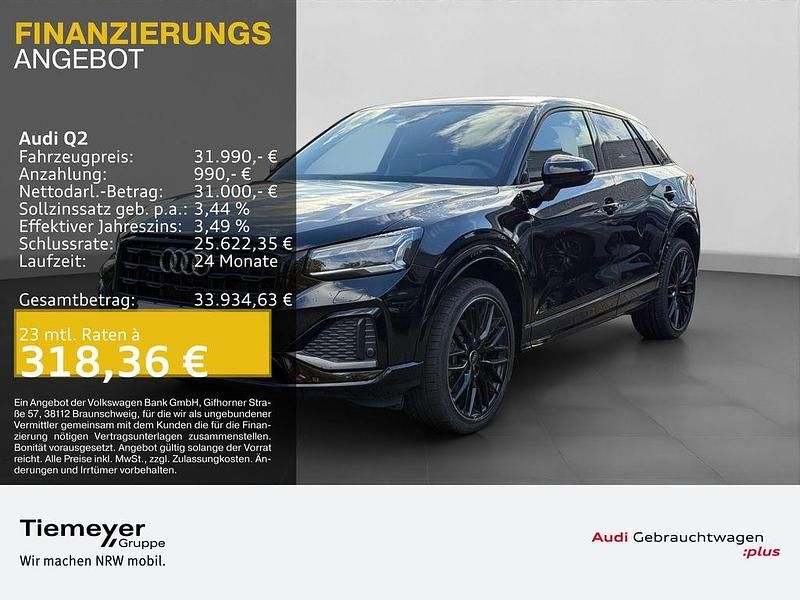 Schwarz Gebraucht 2025 Audi Q2 Advanced SUV | 31.990 € (Etwas zu teuer) - Bild 1/4