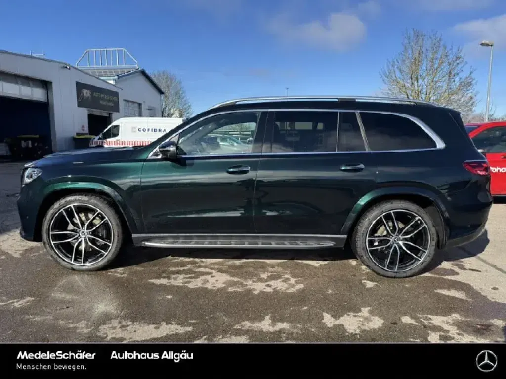 Gebraucht Mercedes GLS450 AMG 367 PS (269 kW) 2024 Lack smaragdgrün SUV