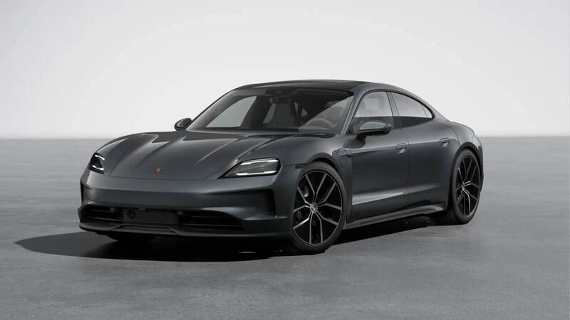 Vulkangraumetallic Neu 2025 Porsche Taycan Limousine | 127.159 € (Guter Preis) - Bild 1/4