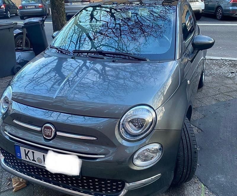 Gebraucht Fiat 500 Lounge 69 PS (50 kW) 2017 Grau Kleinwagen