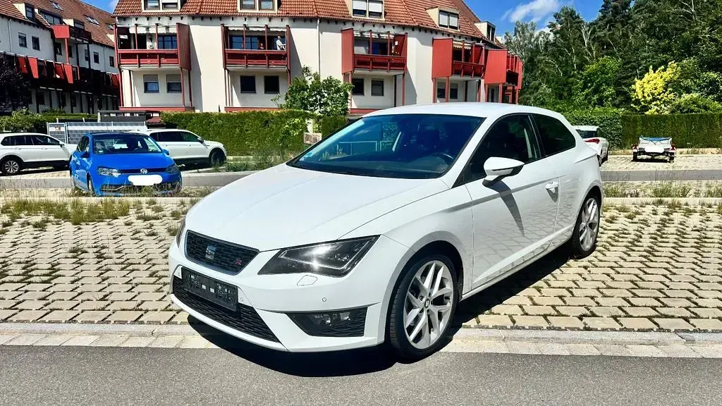 Gebraucht Seat Leon SC FR 125 PS (91 kW) 2017 Weiß Kleinwagen