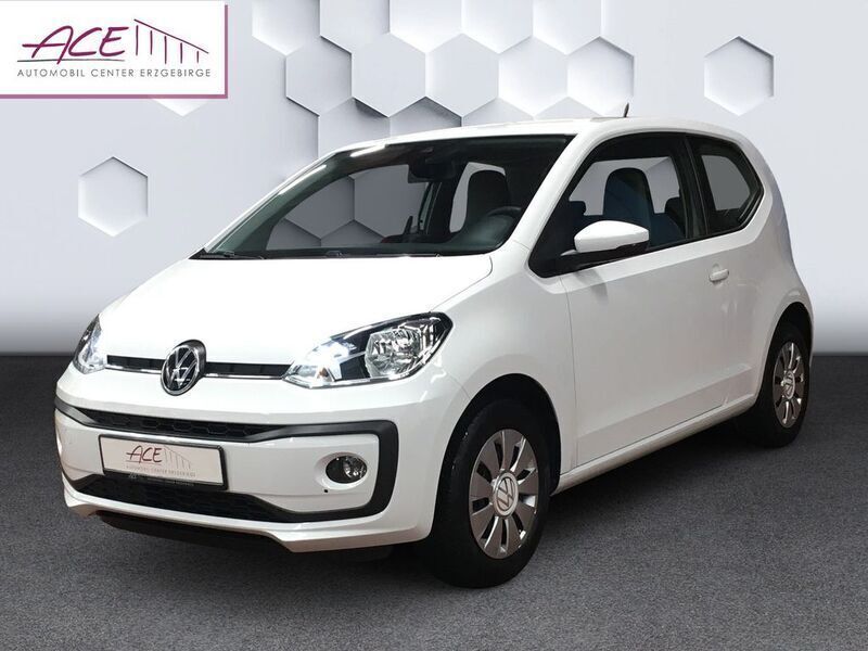 Weiß Gebraucht 2020 VW up! move up! Kleinwagen | 8.990 € (Guter Preis) - Bild 1/4