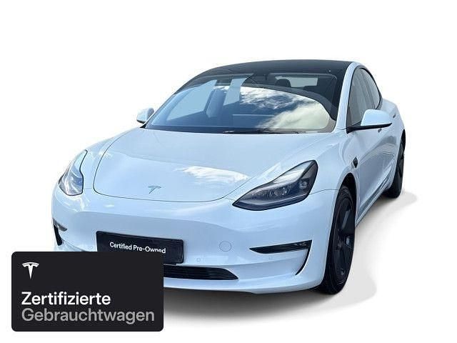 Weiß Gebraucht 2021 Tesla Model 3 Long Range AWD Limousine | 29.500 € (Fairer Preis) - Bild 1/4