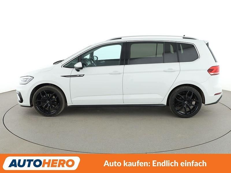 Gebraucht VW Touran Highline 150 PS (110 kW) 2018 Weiß Van / Kleinbus