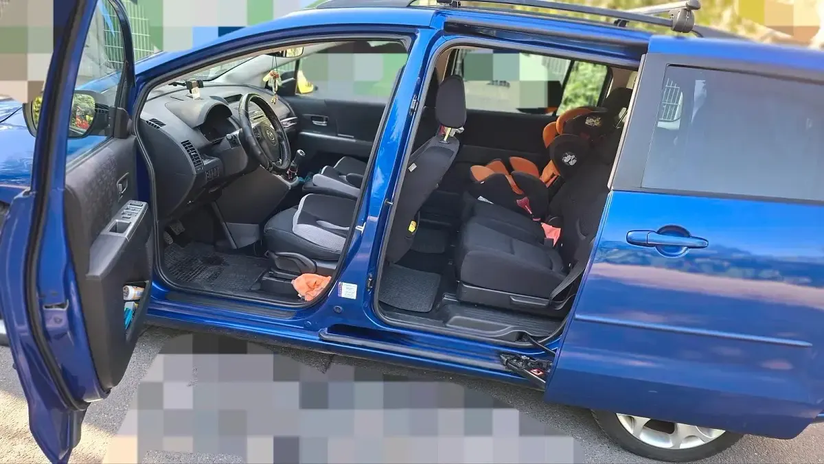 Gebraucht Mazda 5 146 PS (107 kW) 2008 Blau Van / Kleinbus