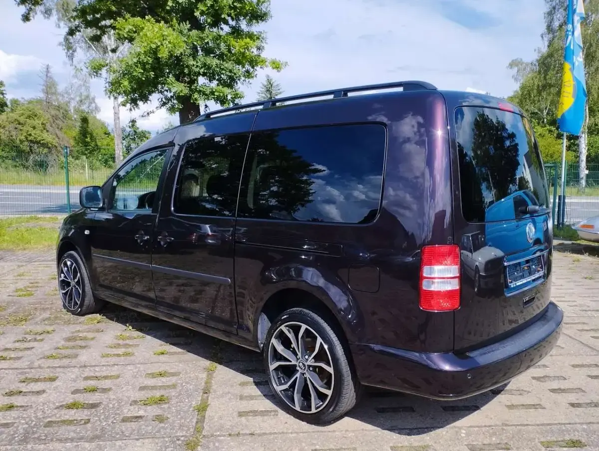 Gebraucht VW Caddy Maxi Comfortline 170 PS (125 kW) 2014 Black berry metallic Van / Kleinbus